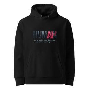 HUMAN AI Bio-Baumwoll Hoodie